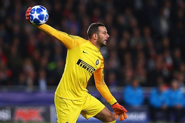 Like he has been on numerous occasions this season Handanovic was Inter's standout performer